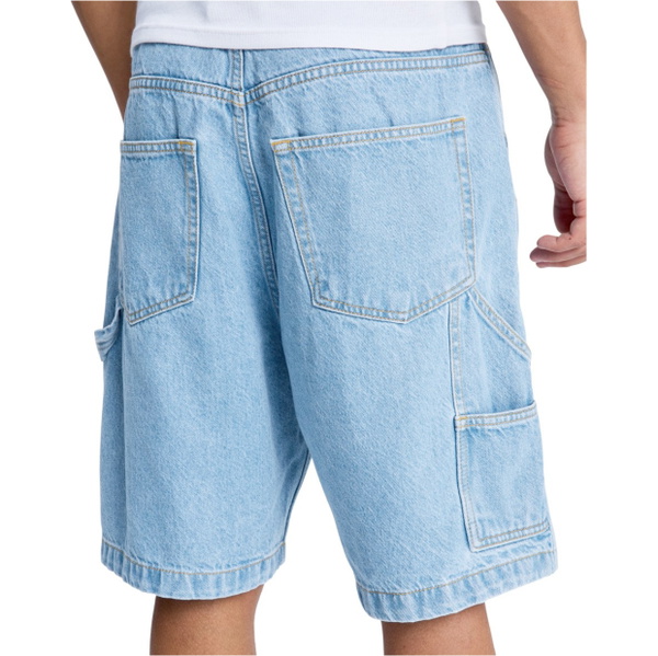 2026 DC Shoes Baggy Denim Carpenter Shorts EDYDS03037 - Indigo Light